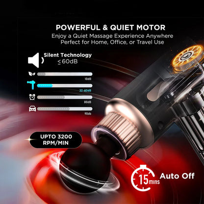 Agaro Dynamo Pro Body Gun Massager (25W)